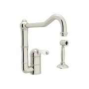 ROHL Single Hole Only Mount, 1 Hole Kitchen Faucet A3608LPWSPN-2